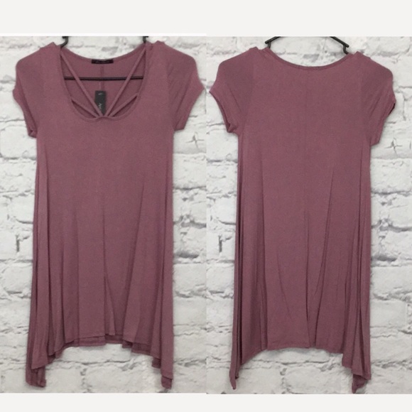 HP! April Spirit Strappy Cutout Tunic- S - Picture 6 of 9